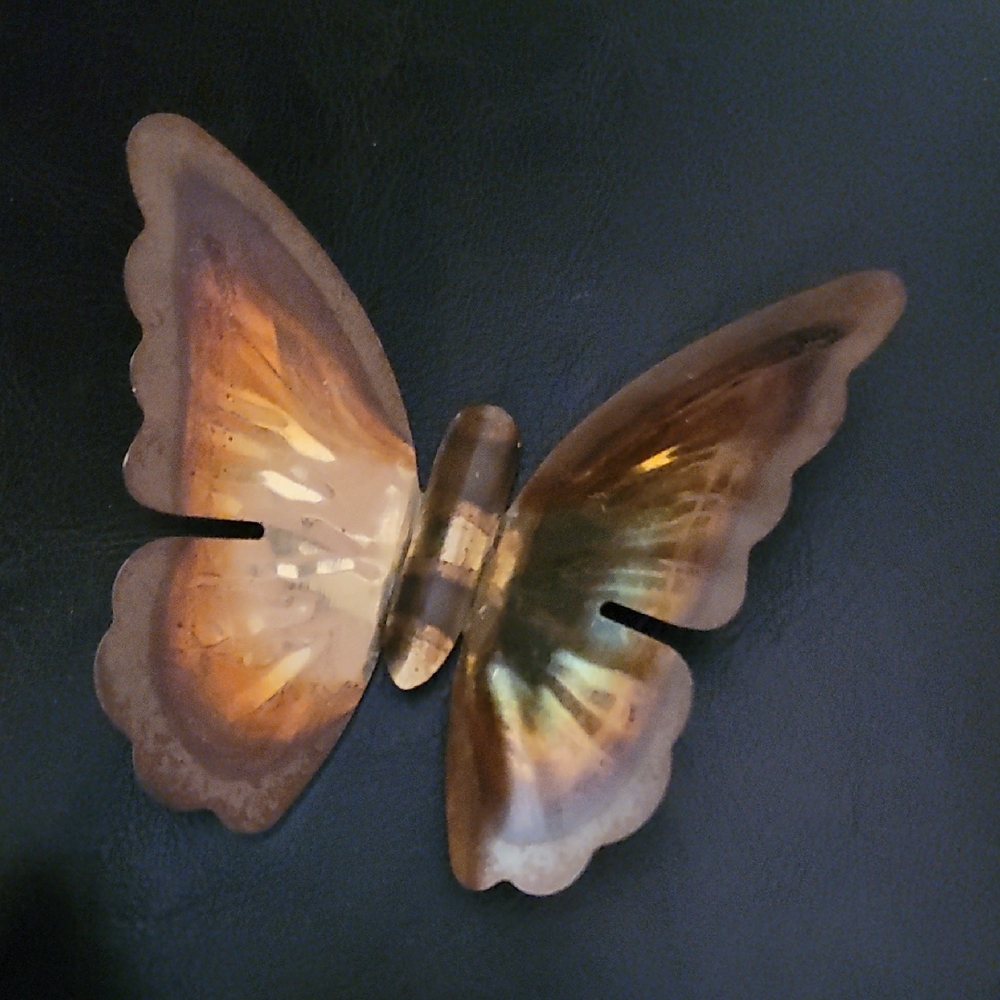 Home Interior Brass Butterflie Set/3 - Picture 4 of 9